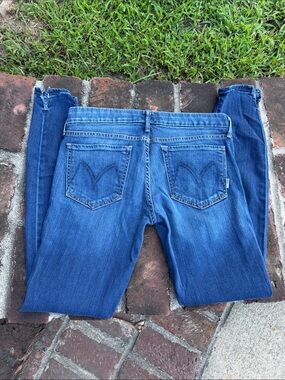 Mother "The Looker" dark wash blue jeans size 30